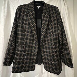 Ariana Blazer – NWT – Size 2 – Black & White Check